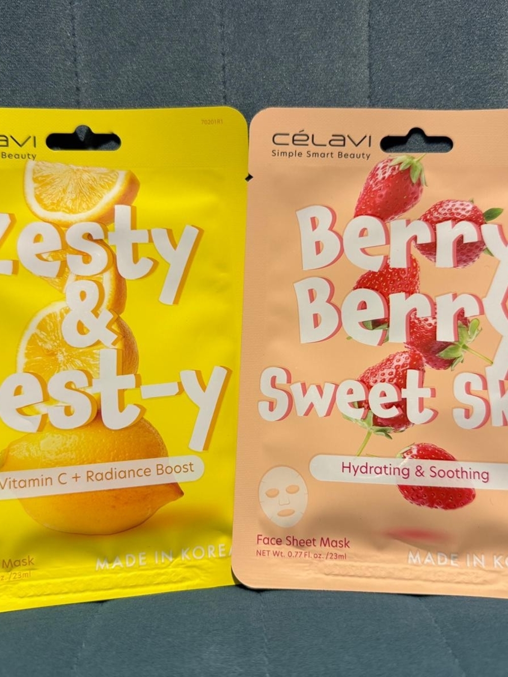 Célavi Skin Hydrating Face Masks Bundle Of 2
